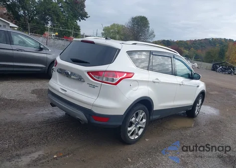 2014 Ford Escape Titanium из США, поврежденный, VIN 1FMCU9J90EUD15315